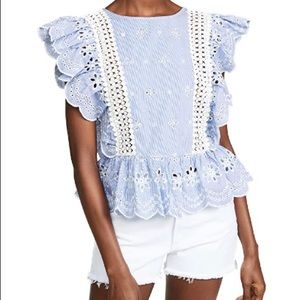 BB Dakota Eyelet Blouse